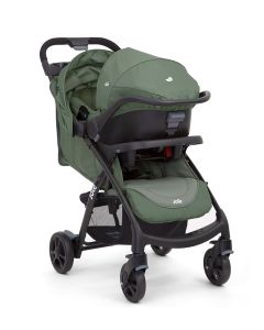 Joie - Sistem de calatorie 2 in 1 Carucior Muze LX si scoica auto Juva, Laurel inclusa