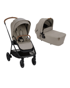 Nuna - Set carucior compact TRIV next Hazelwood + Landou LYTL Hazelwood