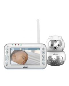 Videointerfon digital bidirectional Vtech 4.3 inch BM4600 Bufnita, camera rotativa, melodii si termometru
