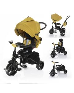 ZOPA - Tricicleta 6 moduri de utilizare Citi Trike Curry Yellow