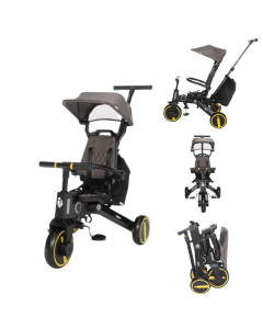 Zopa - Tricicleta pliabila 7 in 1, de la 10 luni - 5 ani, Nova 2 Foggy Gray