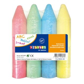 Set creta colorata Jumbo pentru asfalt - Default Category - 1