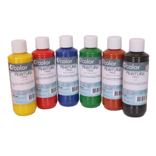 Set 6 culori pentru pictura pe materiale textile - Default Category - 1