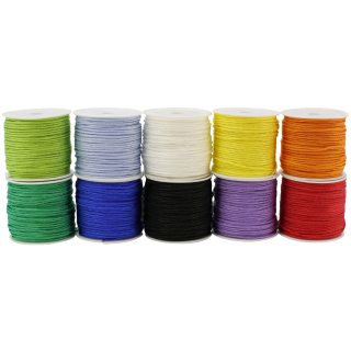 Set 10 bobine snur colorat diam 1.5 mm - Default Category - 1