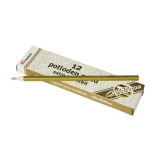 Set 12 creioane hexagonale Goldline Auriu metalic - Heutink - Default Category - 1