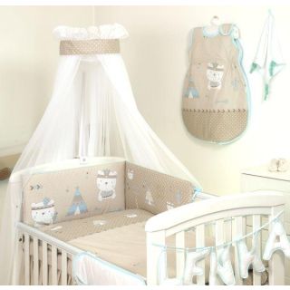 Jolie Lenjerie 3 piese Indi Beige 120*60cm - - 1