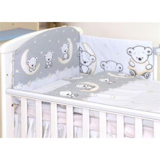 Jolie Aparatoare patut 180x35 cm Bear Grey - - 1